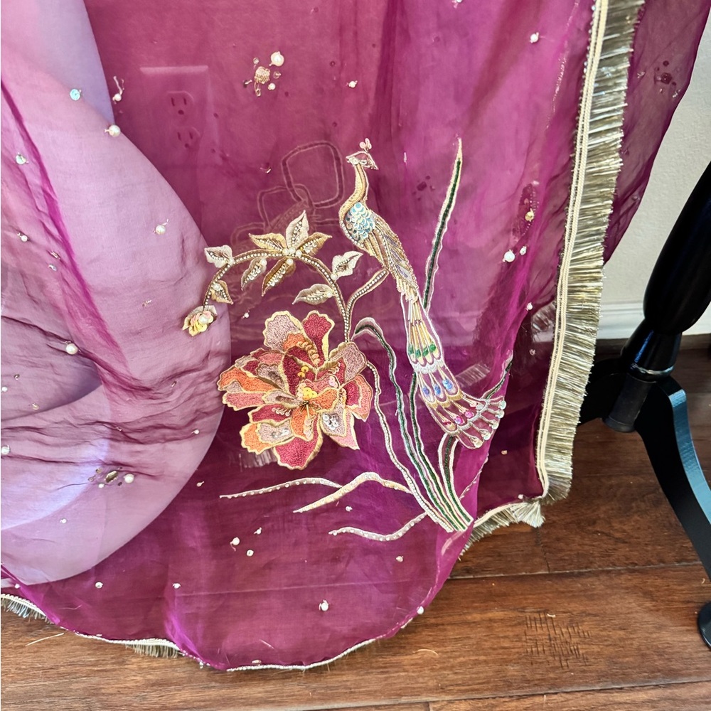 Pakistani/Indian designer Arjumand Bano beautifully embellished Dress. Size S/M - Picture 13 of 15